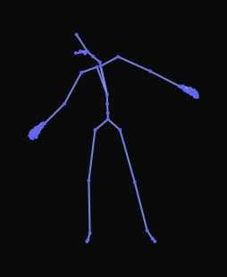A person walking to their right bumps into a small obstacle. Kicks it and then again continues to walk to their right while facing right.