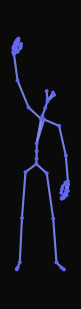 A person swiftly takes out a cellphone using their right hand, moves their hand around and upward while looking for cellphone service.