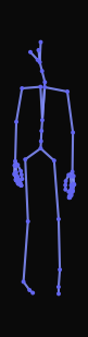 A person is walking forward and turning around, looking for something before walking back and standing while facing forward.