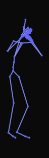 A fighter shifts into a balanced combat stance with fists raised and weight centered