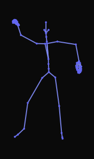 A person dances a smooth two-step side to side with snapping fingers and rolling shoulders