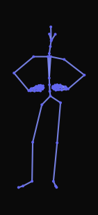 A person stands tall with hands on hips, chin lifted, radiating pride and confidence