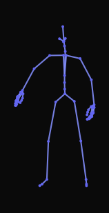 A person fidgets nervously, shifting weight between feet and wringing their hands