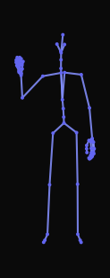 A person gives a confident thumbs up with the right hand at chest level