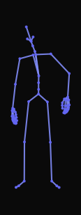 A person beckons someone toward them with a repeated curling motion of the fingers