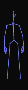 A person makes a come-closer motion by waving both hands toward themselves