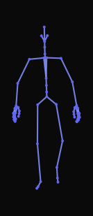 The person energetically climbs up a tall box and stands upright on top.