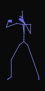 A person swings a baseball bat from a batter stance with a level rotational swing