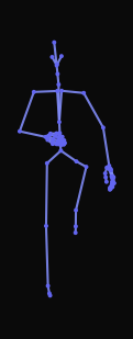 A person runs in place with high knees, driving each knee to waist height rapidly